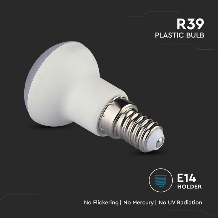 Bec led R39 E14 2.9W 3000K alb cald, cip Samsung V-tac [7]