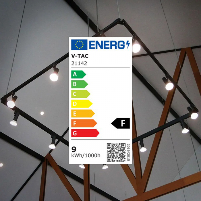 Bec led r63 e27 8.5w 4000k alb neutru, cip samsung V-Tac [10]