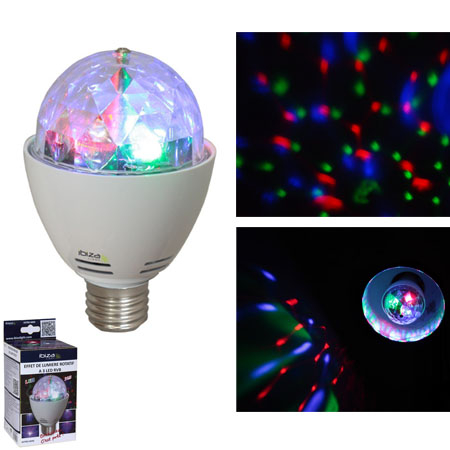 Bec LED RGB 3W E27/230V Cap Rotativ [1]