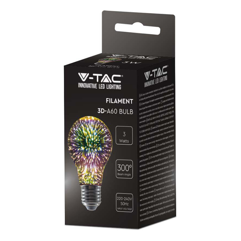 BEC LED ST64 E27 3W CU FILAMENT 3000K ALB CALD MODEL 3D [3]
