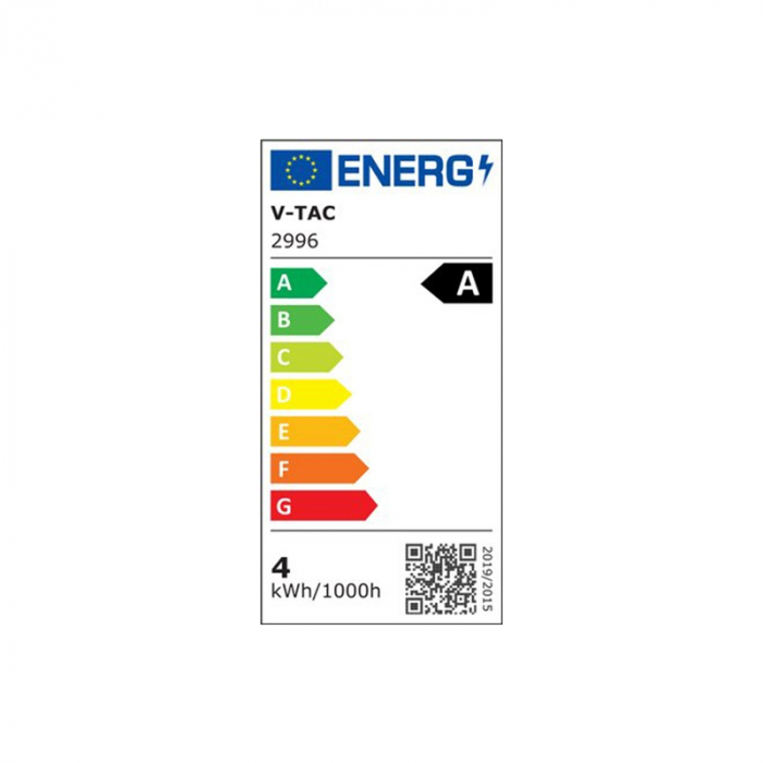 Bec led ST64 E27 4W cu filament 3000K model Edison V-tac [9]