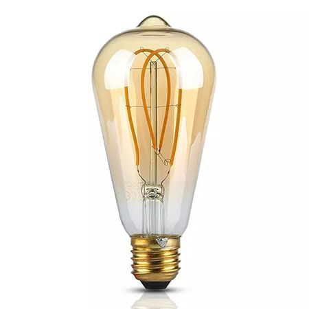 BEC LED ST64 E27 5W CU FILAMENT 2200K MODEL EDISON [1]