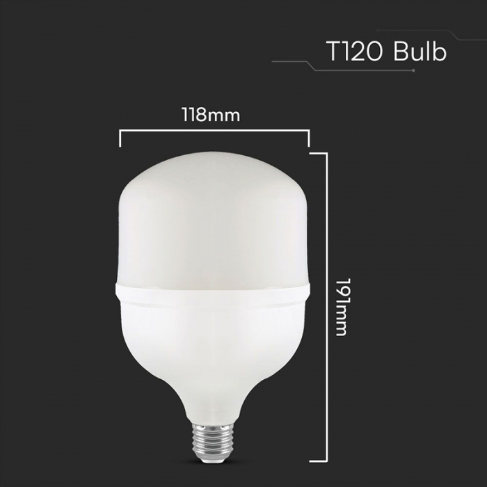 Bec led t120 e27/e40 40w 4000k alb neutru V-tac [4]