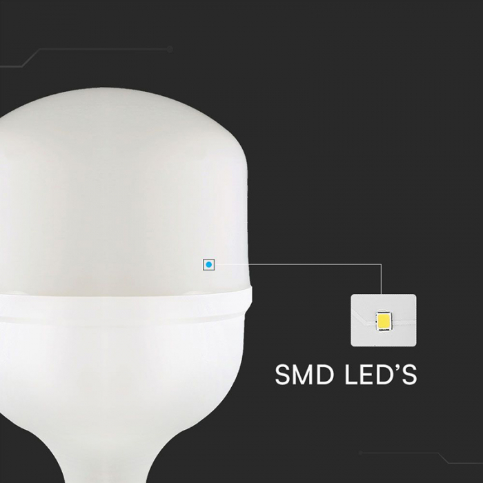 Bec led t160 e27/e40 60w 4000k alb neutru V-tac [5]