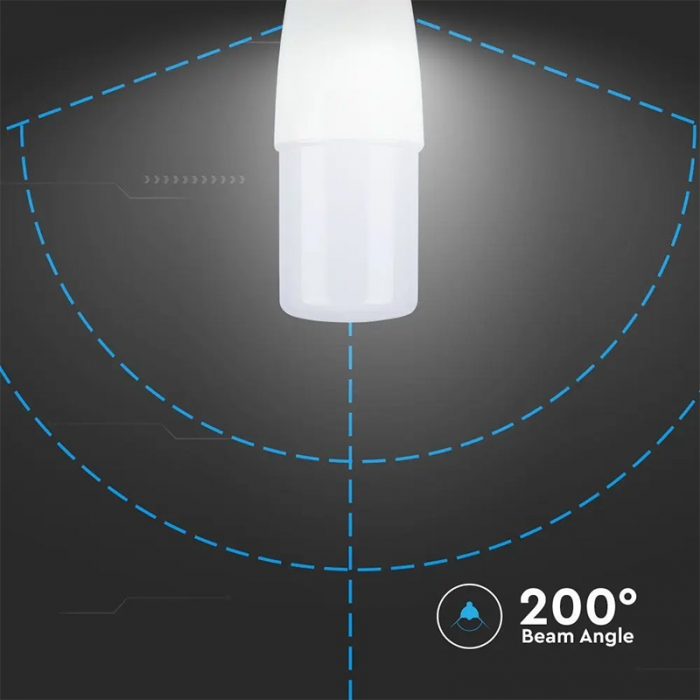 BEC LED T37 E14 7.5W 6500K ALB RECE [7]