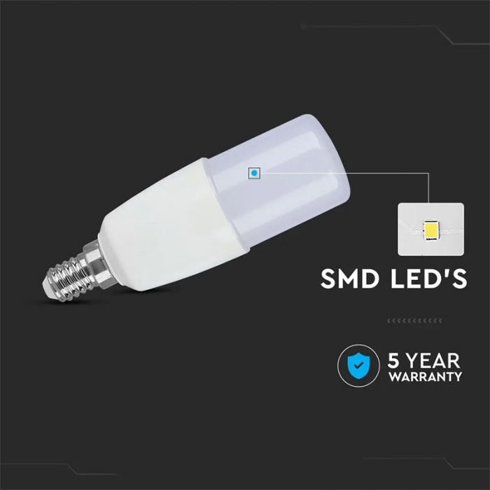 BEC LED T37 E14 7.5W 6500K ALB RECE [5]