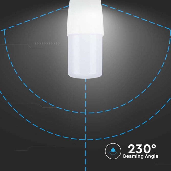 Bec Led T37 E14 9W 2700K ALB CALD [8]