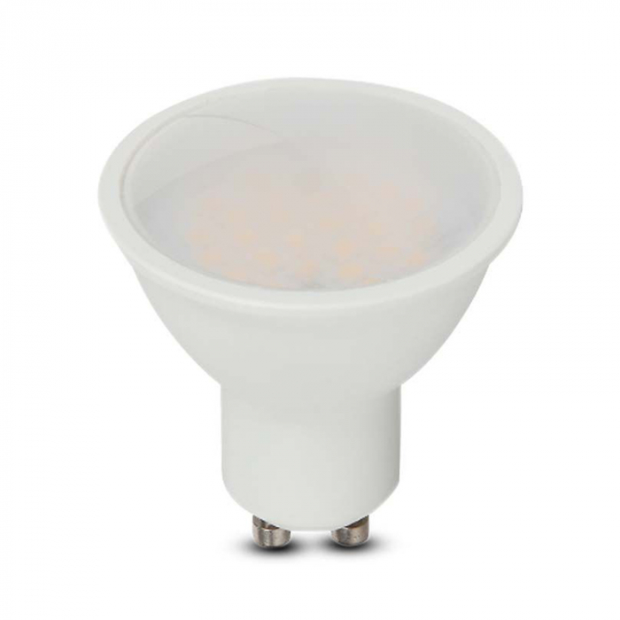 Bec spot LED GU10, 4.5W, 6400K, alb rece, cip Samsung, V-TAC, SKU-21203 [2]