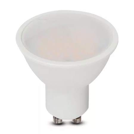 Bec spot led  GU10 5W 6400K ALB RECE, CIP SAMSUNG [1]