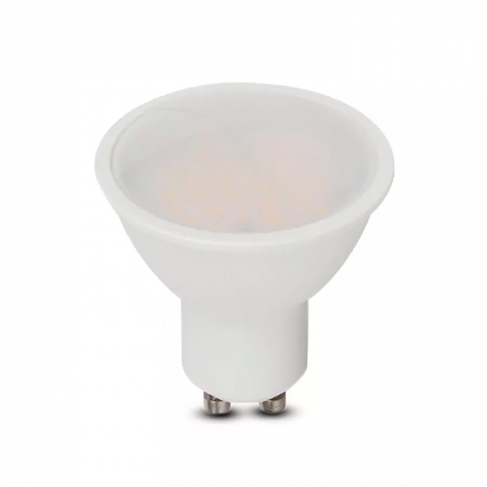 Bec spot led  GU10 5W 6400K ALB RECE, CIP SAMSUNG [2]