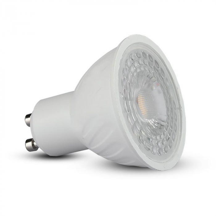 Bec spot LED GU10, 6.5W, dimabil, 6400K, alb rece, cip Samsung, V-TAC [3]