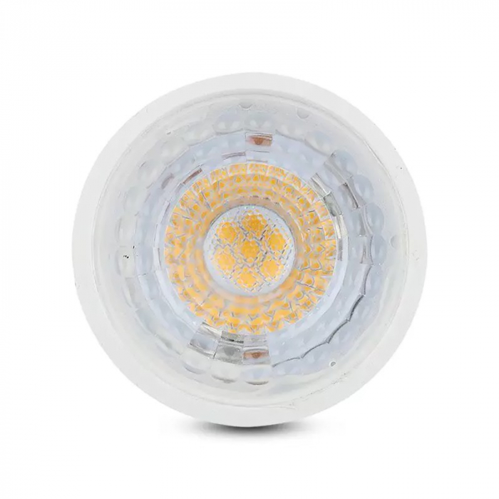 Bec spot LED GU10, 6.5W, dimabil, 6400K, alb rece, cip Samsung, V-TAC [4]
