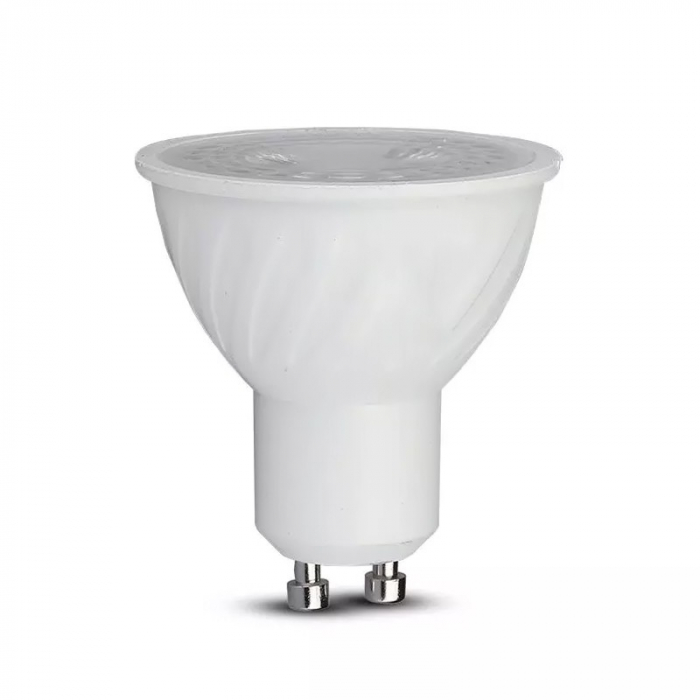 Bec spot LED GU10, 6.5W, dimabil, 6400K, alb rece, cip Samsung, V-TAC [2]