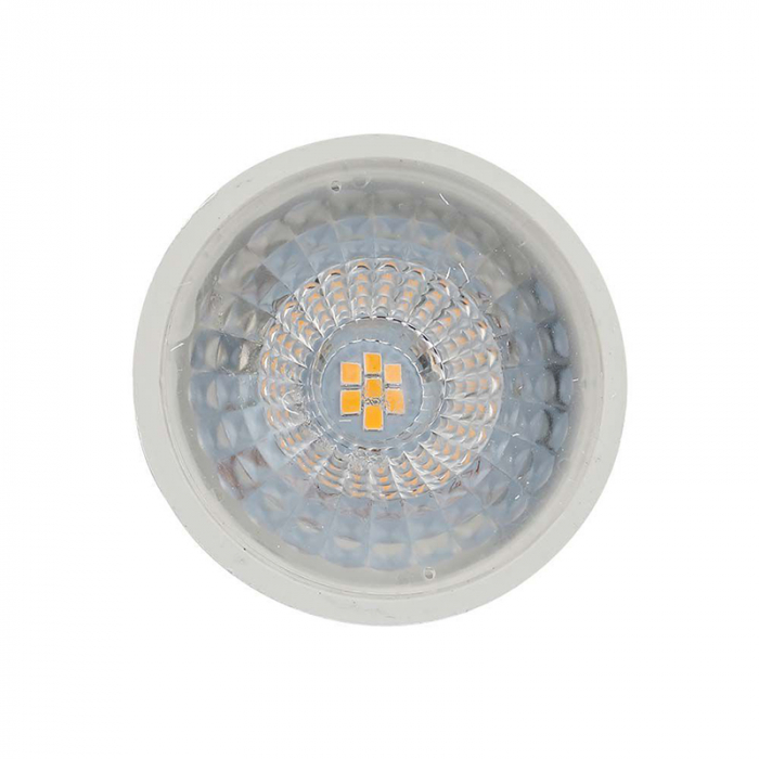Bec spot led gu10 6w 6400k alb rece, cip samsung V-tac. [4]