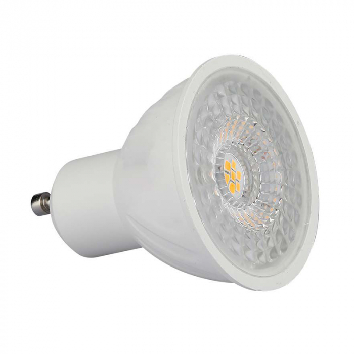 Bec spot led gu10 6w 6400k alb rece, cip samsung V-tac. [3]