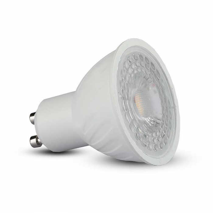 Bec spot led gu10 6w dimabil 3000k alb cald, cip Samsung V-tac [3]