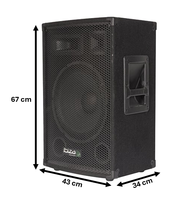 BOXA 15"/38CM 200W RMS [1]