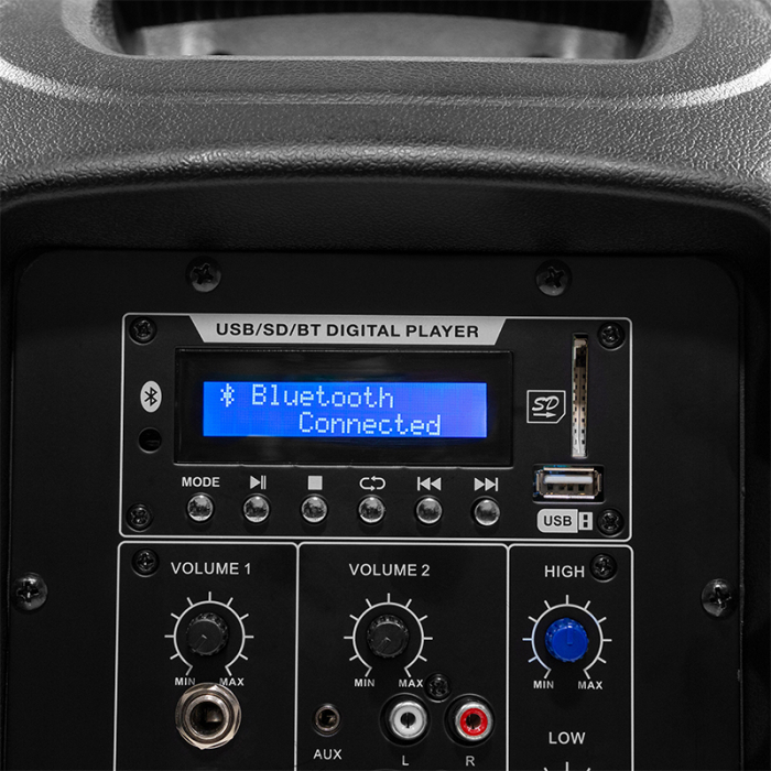 BOXA ACTIVA 12''/30CM 140W RMS CU BT/FM/TWS/USB/SD [10]