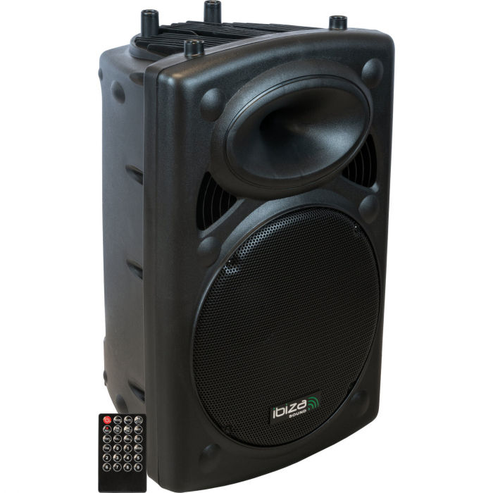 BOXA ACTIVA 15"/38CM 400W RMS USB/MP3/BT FUNCTIE TWS [1]