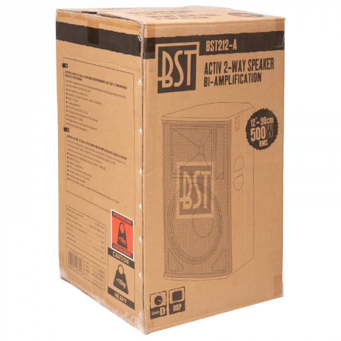 BOXA ACTIVA 2 CAI 12" /30CM 500W RMS CLASA D [8]