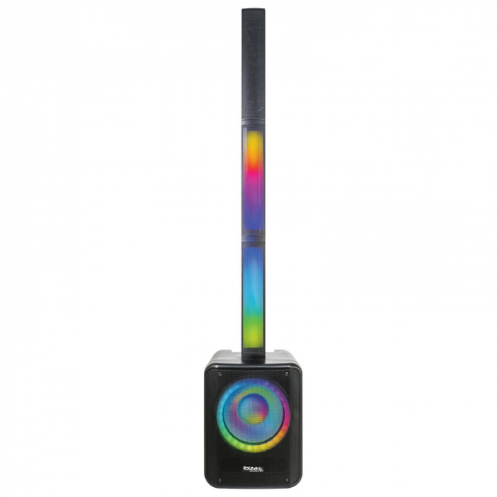 BOXA ACTIVA ILUMINAT LED TIP COLOANA 350W RMS [6]