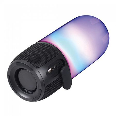 BOXA BLUETOOTH 2X3W USB/MSD/AUX ILUMINATA LED RGB [1]