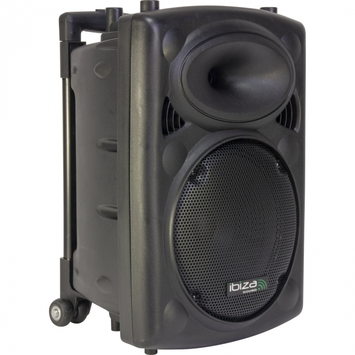 BOXA PORTABILA 10"/25CM 500W 12/230V USB/MP3 BLUETOOTH [5]