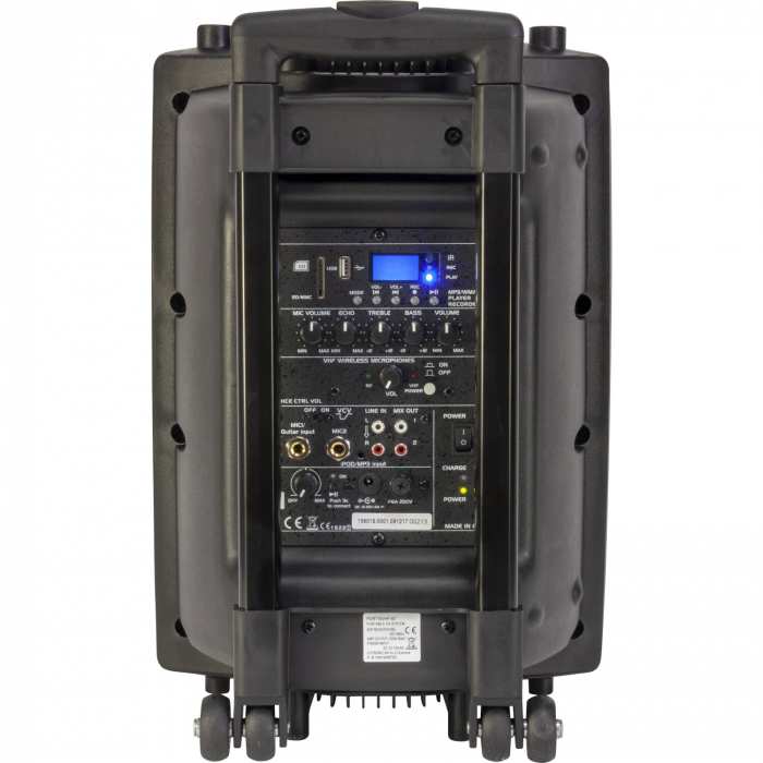 BOXA PORTABILA 10"/25CM 500W 12/230V USB/MP3 BLUETOOTH [6]