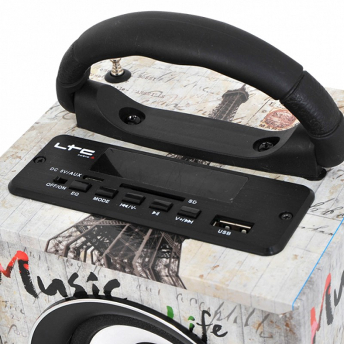 BOXA PORTABILA 12W CU USB/BT/SD/FM/AUX PARIS [5]