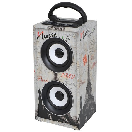 BOXA PORTABILA 12W CU USB/BT/SD/FM/AUX PARIS [1]