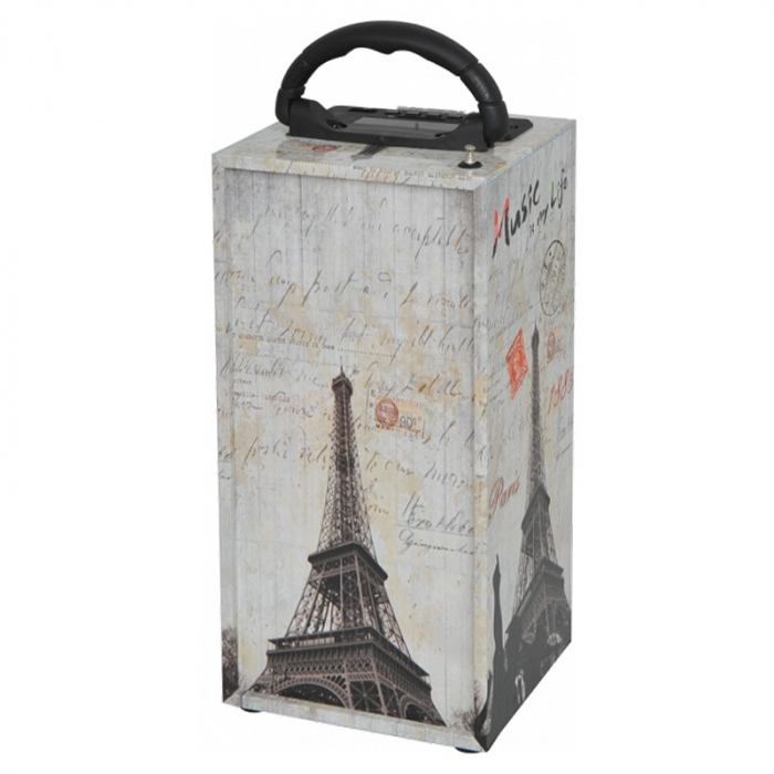 BOXA PORTABILA 12W CU USB/BT/SD/FM/AUX PARIS [4]
