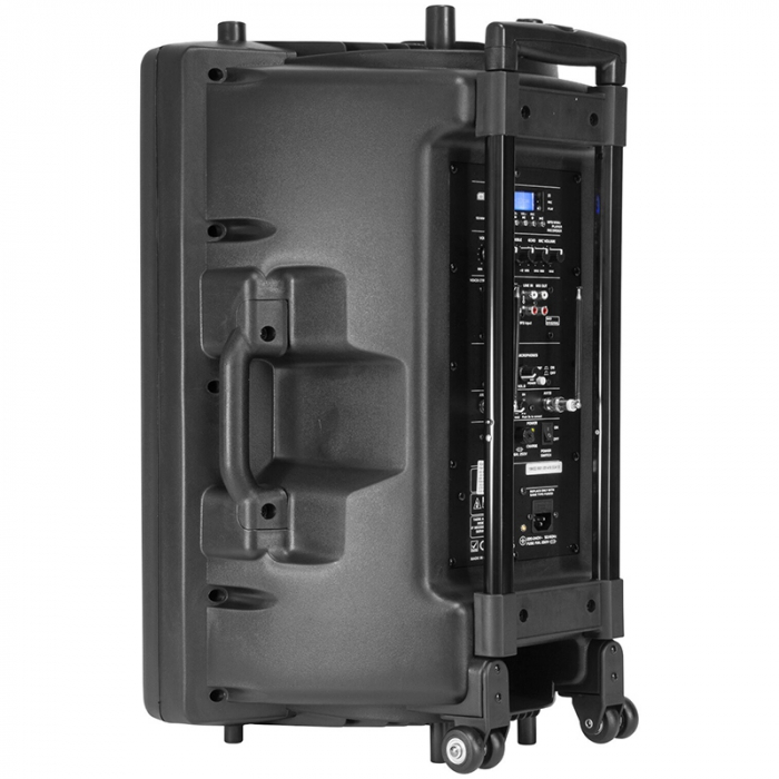 Boxă Portabilă 15'' 800W | USB, MP3, Bluetooth, 12-230V [4]