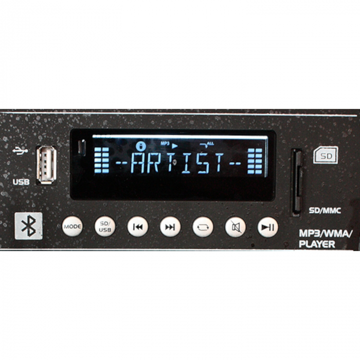 BOXA PORTABILA 15"/38CM 800W 12/230V USB/MP3 CU BT [4]