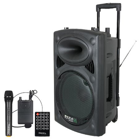 BOXA PORTABILA 15"/38CM 800W 12/230V USB/MP3 CU BT [1]