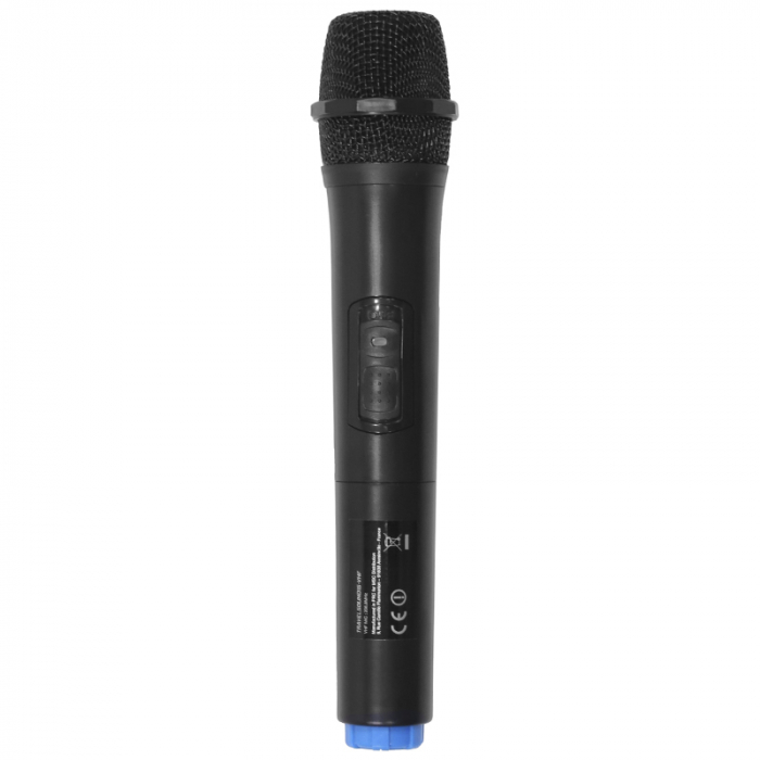 Boxa portabila BoomToneDJ TRAVELSOUND15, 15"/38cm, 350W RMS, BT/USB/FM/SD, 2 microfoane VHF, Bluetooth [6]