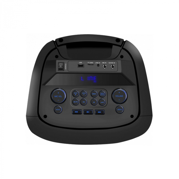 BOXA PORTABILA 2X10"/25CM 250W RMS CU BLUETOOTH/USB/SD [5]