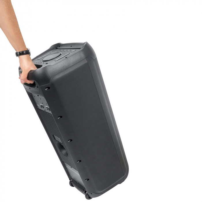 BOXA PORTABILA 2X10"/25CM CU BT/FM/USB/SD [4]