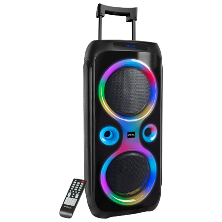 BOXA PORTABILA 2X10"/25CM TWS CU BT/FM/USB/SD [1]