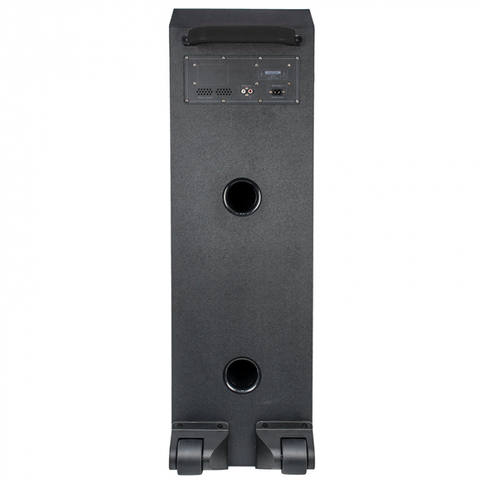 BOXA PORTABILA 2X10" BLUETOOTH/AUX/USB + MIC WIRELESS UHF [6]