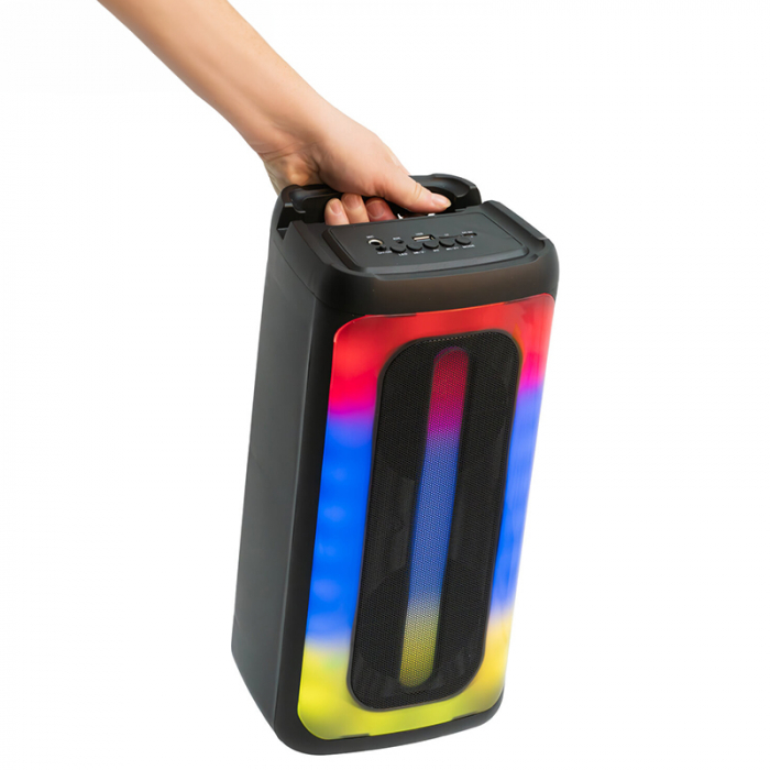 BOXA PORTABILA 2X4"/10CM 50W TWS BT/FM/USB/MSD [8]