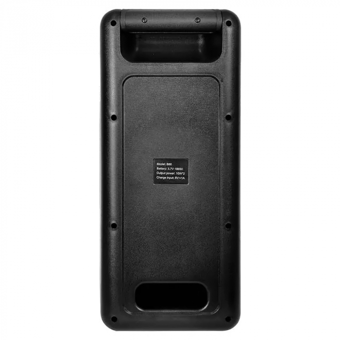 BOXA PORTABILA 2X4" 10W BT/MSD/USB [5]