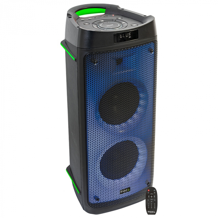 BOXA PORTABILA 2X6.5"/16CM 100W RMS BT/MSD/USB [2]