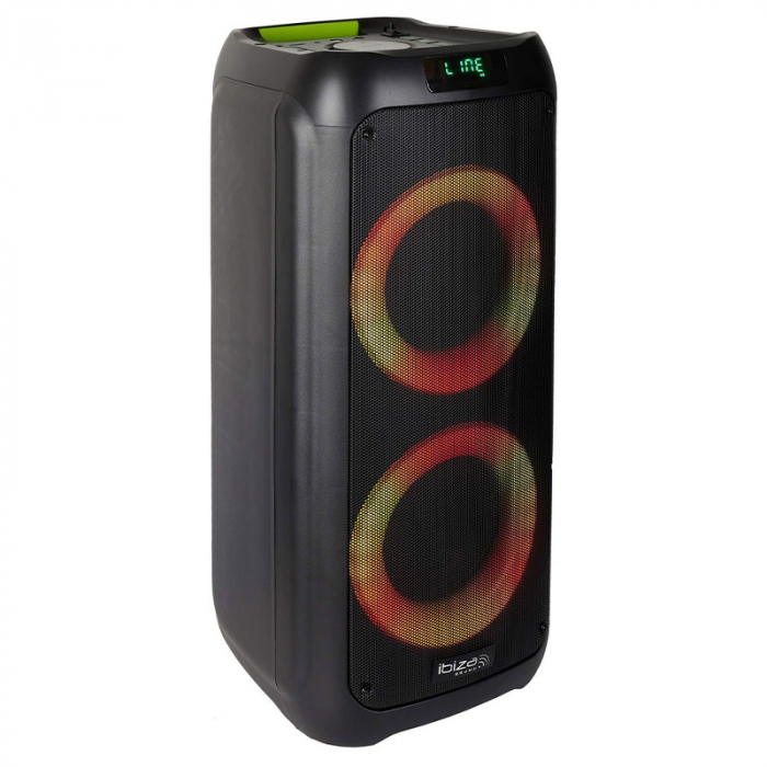 BOXA PORTABILA 2X6.5"/16CM USB/BT/SD [2]