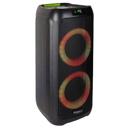 BOXA PORTABILA 2X6.5"/16CM USB/BT/SD [1]