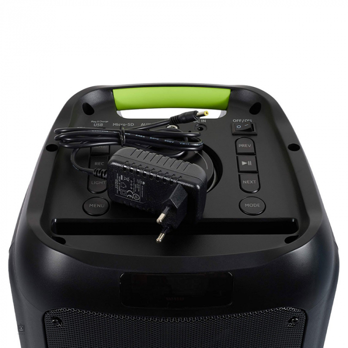 BOXA PORTABILA 2X6.5"/16CM USB/BT/SD [8]
