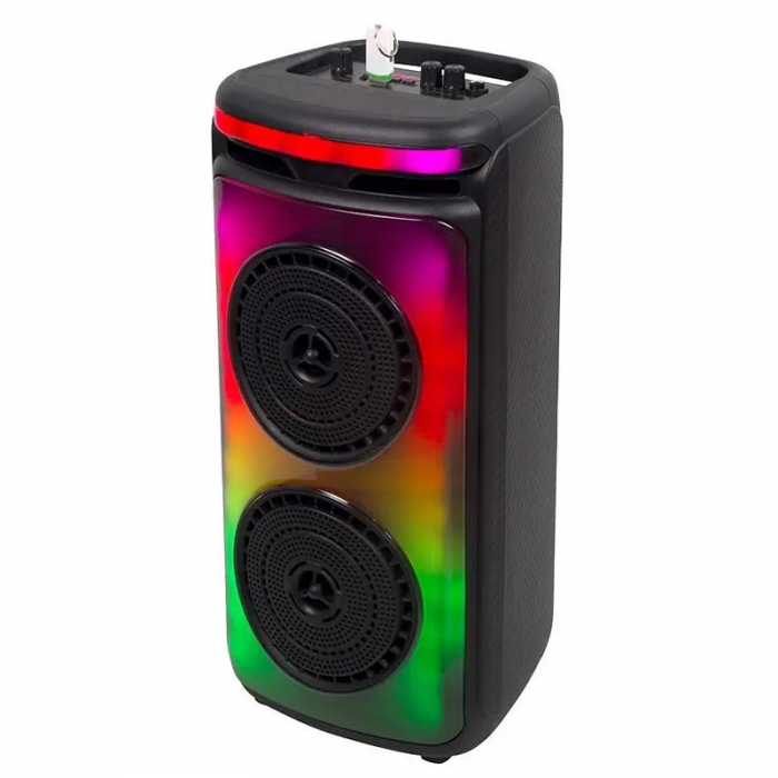 BOXA PORTABILA 2X6" 50W RMS BT/FM/AUX [5]