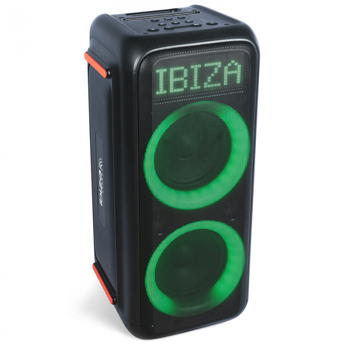 BOXA PORTABILA 2X8"/20CM 300W TWS BT/FM/USB/MSD [3]