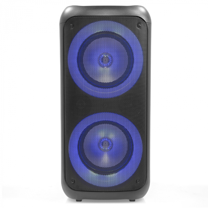 BOXA PORTABILA 2X8''/20CM CU BT/USB/SD [8]