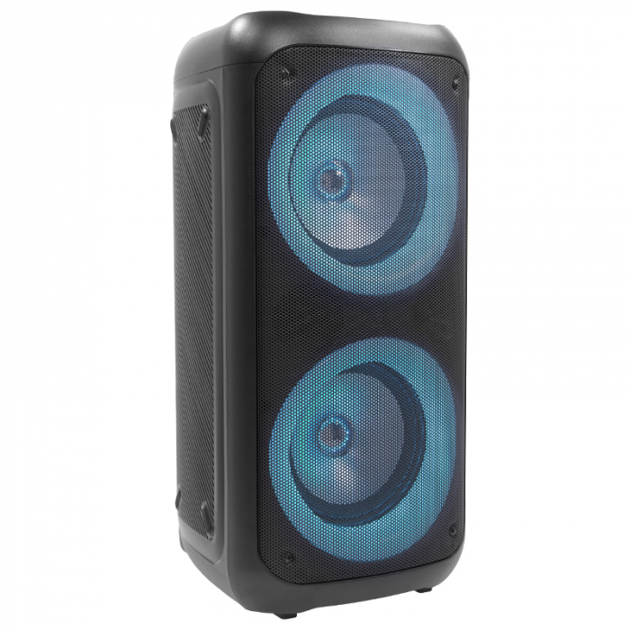 BOXA PORTABILA 2X8''/20CM CU BT/USB/SD [7]