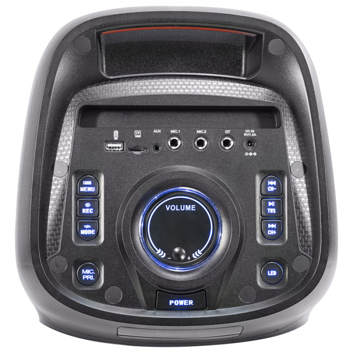 BOXA PORTABILA 2X8"/20CM TWS CU BT/USB/MSD [4]